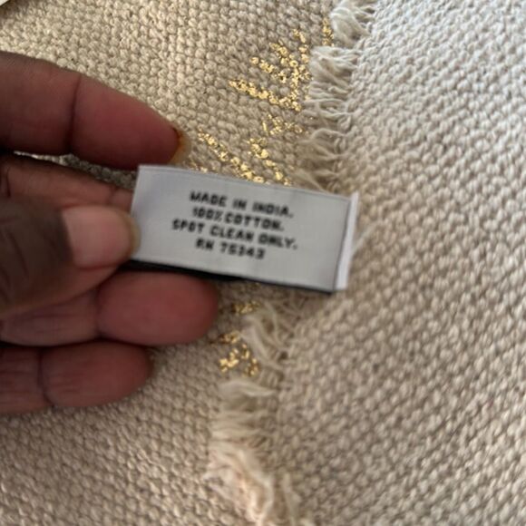 Nicole Miller Cotton Festive Placemats   Set of 4 - Picture 5 of 5